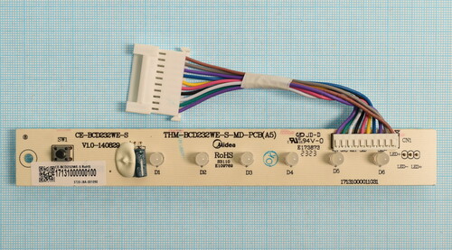 Купить Плата (FK + LED-ind) для холодильника DEXP B4-27AMA  9116784. Характеристики, отзывы и цены в Донецке
