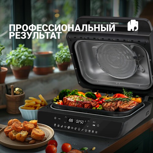 Купить Гриль Vixter AF-5330 черный  9179100. Характеристики, отзывы и цены в Донецке