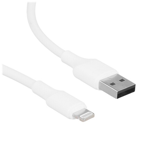 Купить Кабель круглый VOLTME Lightning 8-pin - USB 2.0 Type-A белый 2 м  9210866. Характеристики, отзывы и цены в Донецке