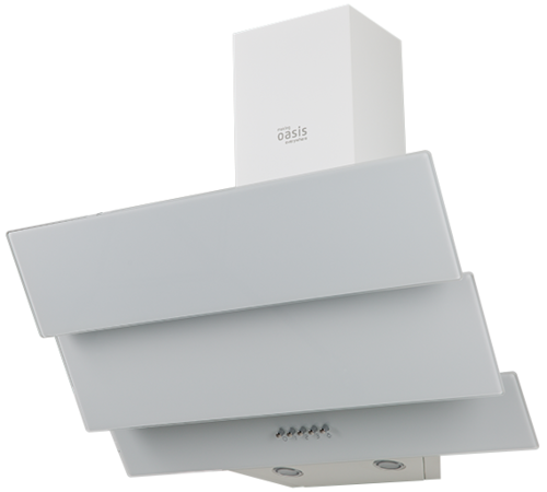 Купить Вытяжка наклонная Oasis NS-60W (FR) белый/белый  8198297. Характеристики, отзывы и цены в Донецке