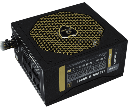 Купить Блок питания GameMax GM-500G  черный  9081304. Характеристики, отзывы и цены в Донецке