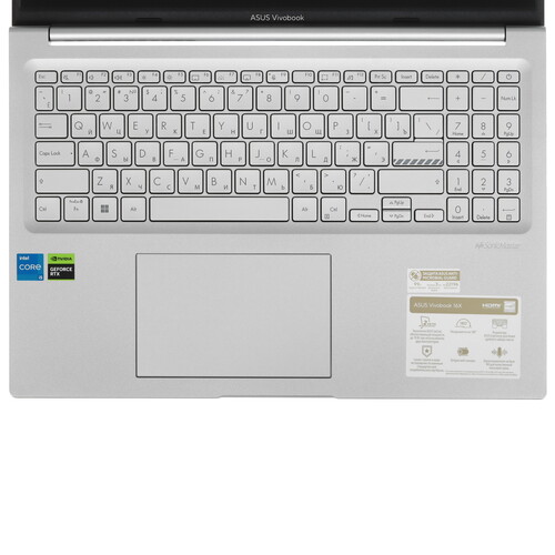 Купить 16" Ноутбук ASUS Vivobook 16X K3605VC-RP455 серебристый  5612373. Характеристики, отзывы и цены в Донецке