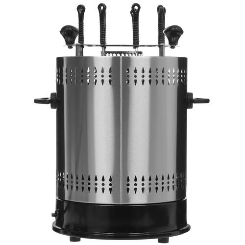 Купить Электрошашлычница DEXP KBM-1400 серебристый  5416621. Характеристики, отзывы и цены в Донецке