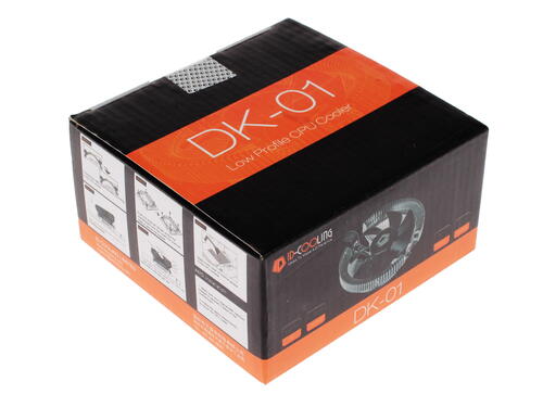 Купить Кулер для процессора ID-COOLING DK-01  черный  1085026. Характеристики, отзывы и цены в Донецке