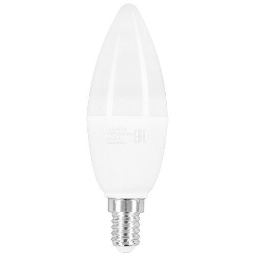 Купить Лампа светодиодная Gauss Elementary Свеча 12W 950lm 6500K Е14 LED 1/10/100  9109618. Характеристики, отзывы и цены в Донецке