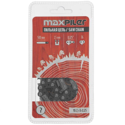 Купить Пильная цепь MaxPiler MX-1.5-76-0.325  5308529. Характеристики, отзывы и цены в Донецке