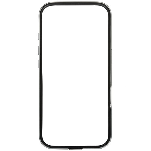 Купить Бампер  BoraSCO для Apple iPhone 16 серебристый  5490101. Характеристики, отзывы и цены в Донецке