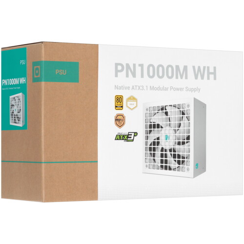 Купить Блок питания DEEPCOOL GamerStorm PN1000M WH  9283467. Характеристики, отзывы и цены в Донецке