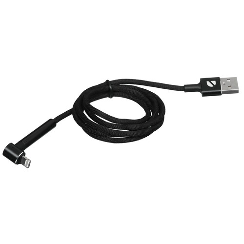 Купить Кабель круглый DEPPA Lightning 8-pin - USB 2.0 Type-A черный 1 м  9113434. Характеристики, отзывы и цены в Донецке