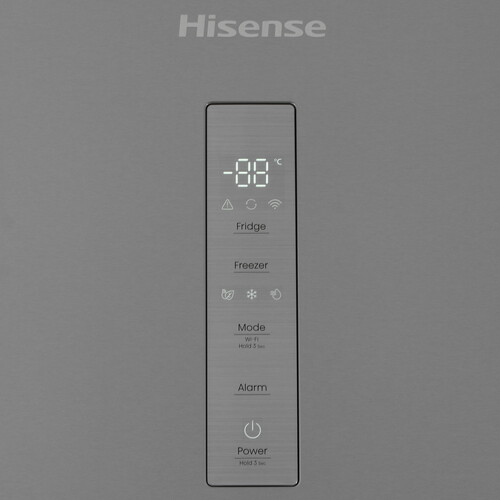 Купить Холодильник с морозильником   Hisense RB3K330SAC1 серебристый  9199741. Характеристики, отзывы и цены в Донецке