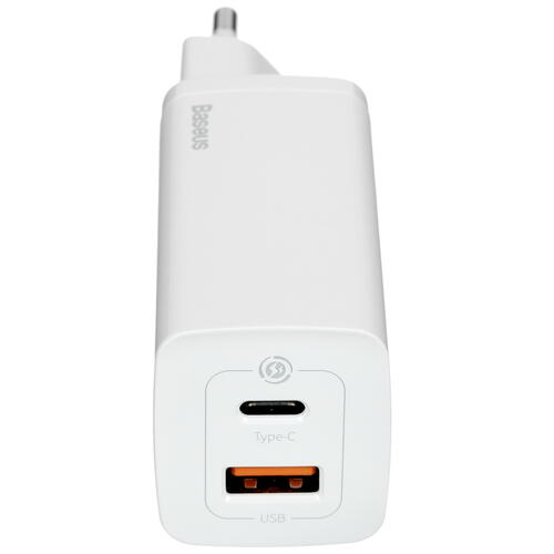 Купить Сетевое зарядное устройство Baseus GaN2 Lite Quick Charger белый  5072996. Характеристики, отзывы и цены в Донецке