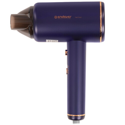 Купить Фен Endever Aurora 514 синий/золотистый  9233755. Характеристики, отзывы и цены в Донецке