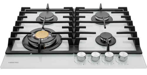 Купить Газовая варочная поверхность HIBERG VM 60440 W  9021367. Характеристики, отзывы и цены в Донецке