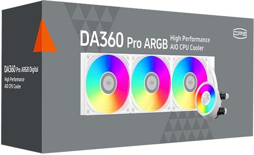 Купить Система охлаждения PCCooler DA360 Pro ARGB  белая  5611080. Характеристики, отзывы и цены в Донецке