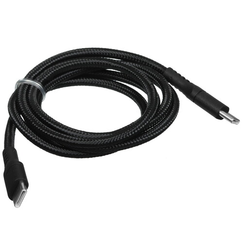 Купить Кабель круглый Rocket USB Type-C - USB Type-C черный 1 м  5466172. Характеристики, отзывы и цены в Донецке