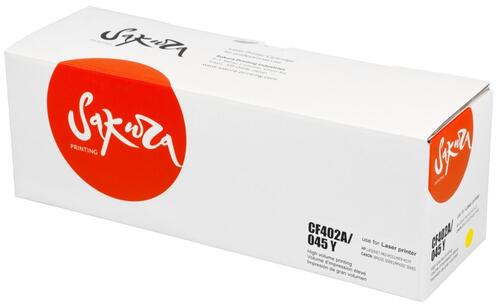 Купить Картридж лазерный SAKURA CF402A/045Y желтый, с чипом  5363645. Характеристики, отзывы и цены в Донецке