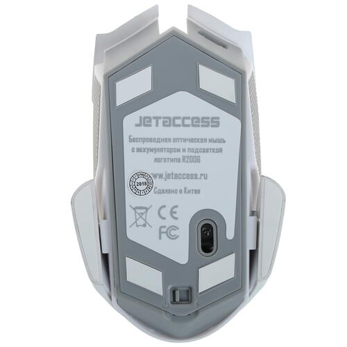 Купить Мышь беспроводная JETACCESS R200G  белый  1307217. Характеристики, отзывы и цены в Донецке