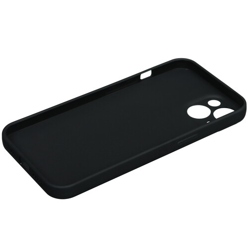 Купить Накладка  BoraSCO Silicone Case для Apple iPhone 13 черный  5493047. Характеристики, отзывы и цены в Донецке