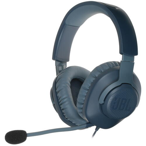 Купить Проводные наушники JBL QUANTUM 100 синий  1653565. Характеристики, отзывы и цены в Донецке