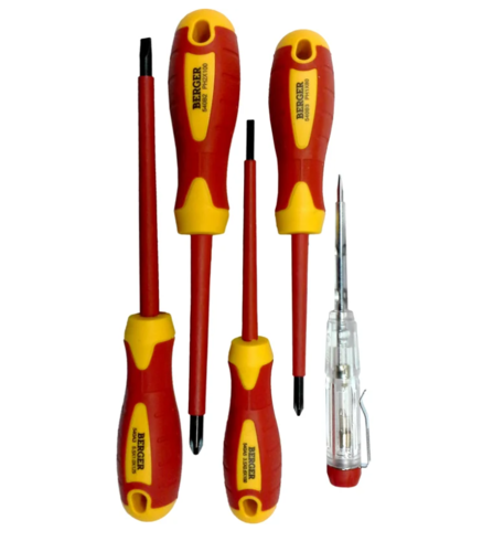 Купить Набор отверток BERGER BG1065  9139637. Характеристики, отзывы и цены в Донецке