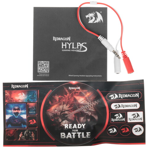 Купить Проводные наушники Redragon Hylas H260 белый 2021  5610054. Характеристики, отзывы и цены в Донецке
