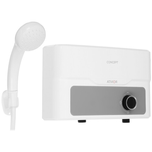 Купить Водонагреватель электрический Atmor CONCEPT 3.5 KW SHOWER  9073095. Характеристики, отзывы и цены в Донецке