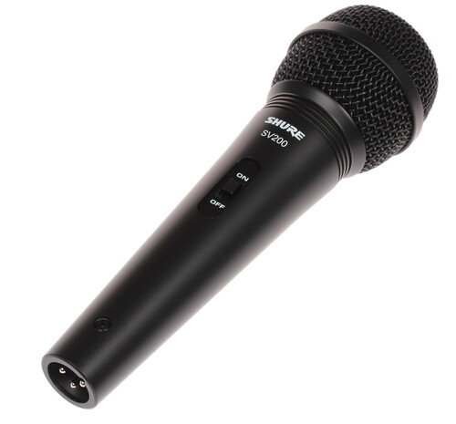 Купить Микрофон Shure SV200-A черный  1073551. Характеристики, отзывы и цены в Донецке