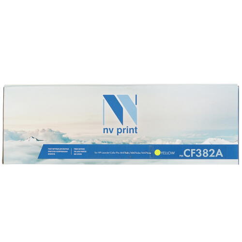 Купить Картридж лазерный NV Print CF382AY желтый  7968104. Характеристики, отзывы и цены в Донецке