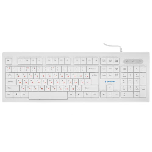 Купить Клавиатура проводная Gembird KB-8354U  5020190. Характеристики, отзывы и цены в Донецке