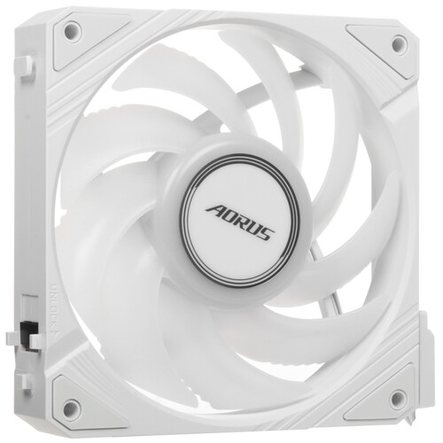 Купить Вентилятор GIGABYTE AORUS EZ CHAIN FAN 120 ICE [GP-ECFAN1201 ICE] белый  5609510. Характеристики, отзывы и цены в Донецке