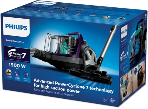 Купить Пылесос Philips FC9571/01 черный  9115739. Характеристики, отзывы и цены в Донецке