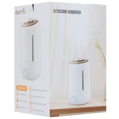 Купить Увлажнитель воздуха Deerma Humidifier White DEM-F500 5L  8193370. Характеристики, отзывы и цены в Донецке