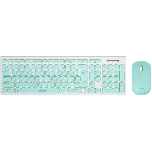Купить Клавиатура+мышь беспроводная   Smartbuy SBC-250288AG-WG белый  9096702. Характеристики, отзывы и цены в Донецке