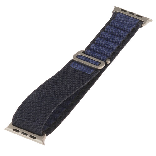 Купить Ремешок Apple для Apple Watch 44/ 45/ 46/ 49mm синий/серый  5628912. Характеристики, отзывы и цены в Донецке