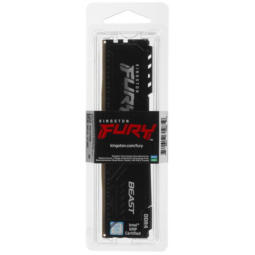 Купить Оперативная память Kingston FURY Beast Black [KF432C16BB/16] 16 ГБ  5053527. Характеристики, отзывы и цены в Донецке