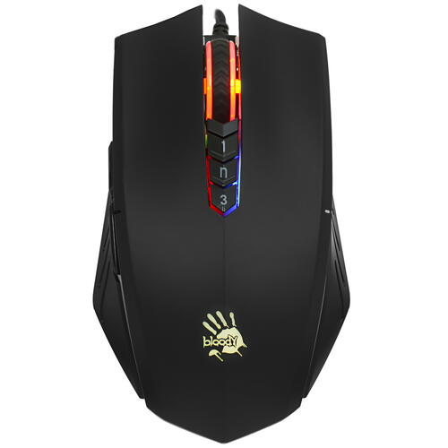 Купить Мышь проводная A4Tech Bloody A70  черный  1096123. Характеристики, отзывы и цены в Донецке
