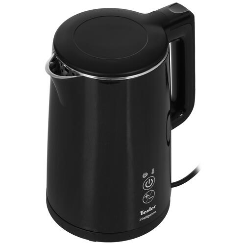 Купить Электрочайник Tesler KT-1520 черный  9054309. Характеристики, отзывы и цены в Донецке