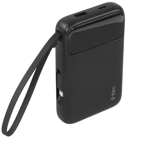 Купить Портативный аккумулятор TTEC ReCharger Pro LCD черный  9202695. Характеристики, отзывы и цены в Донецке