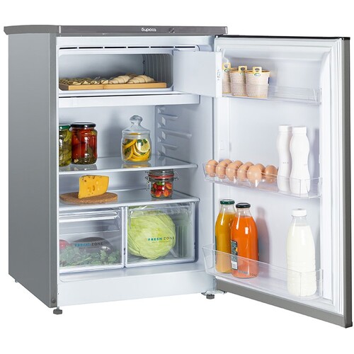 Купить Холодильник компактный   Бирюса M508 серебристый  9248627. Характеристики, отзывы и цены в Донецке