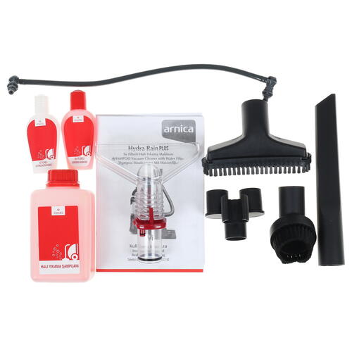 Купить Пылесос Arnica Hydra Rain Plus красный  1274728. Характеристики, отзывы и цены в Донецке