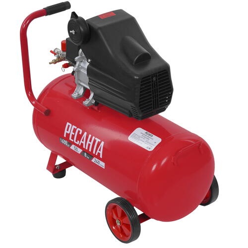 Купить Компрессор поршневой масляный Ресанта КП-50/240М  9944761. Характеристики, отзывы и цены в Донецке