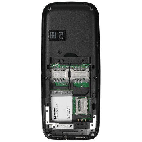 Купить Сотовый телефон KENSHI mini 1 черный + SIM-карта  9253107. Характеристики, отзывы и цены в Донецке
