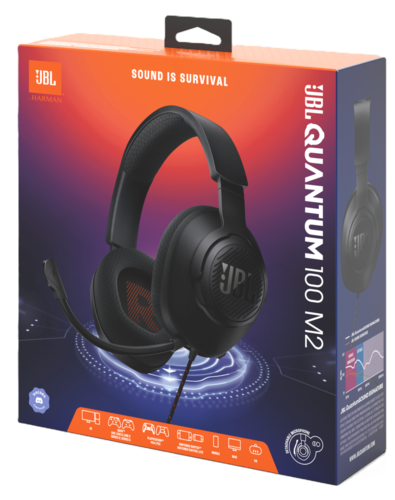 Купить Проводные наушники JBL Quantum 100M2 черный 2024  5496605. Характеристики, отзывы и цены в Донецке