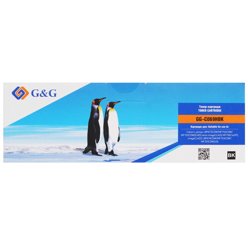 Купить Картридж лазерный G&G GG-C069HBK черный  9154091. Характеристики, отзывы и цены в Донецке