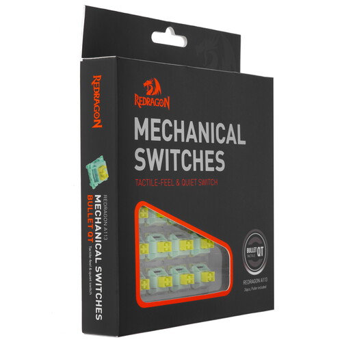 Купить Переключатели Redragon Bullet QT [70869]  9230425. Характеристики, отзывы и цены в Донецке