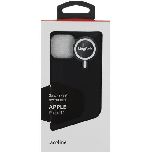Купить Накладка  Aceline Liquid Silicone Magnet для Apple iPhone 14 черный  5404346. Характеристики, отзывы и цены в Донецке