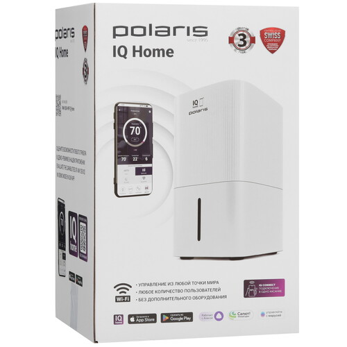 Купить Мойка воздуха Polaris PAW 0804 WIFI IQ Home  9011212. Характеристики, отзывы и цены в Донецке