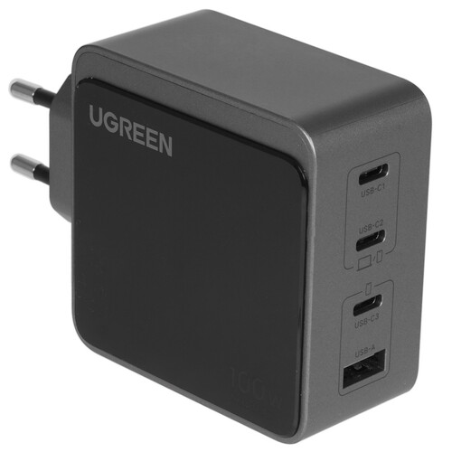 Купить Сетевое зарядное устройство Ugreen X565 серый  9191274. Характеристики, отзывы и цены в Донецке