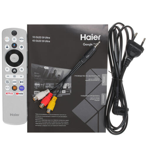 Купить 65" (165 см) Телевизор Haier 65 OLED S9 Ultra серебристый  5436024. Характеристики, отзывы и цены в Донецке