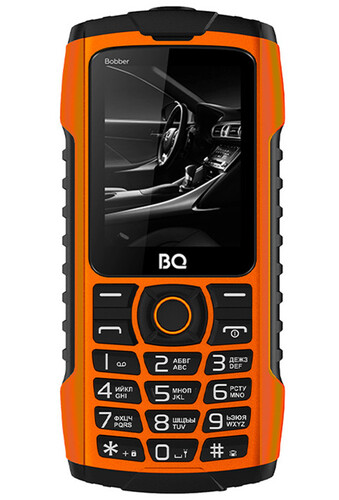 Купить Сотовый телефон BQ 2439 Bobber оранжевый/черный  9111904. Характеристики, отзывы и цены в Донецке
